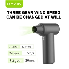 پمپ باد شارژی باوین Bavin F830 YTROO1 دمندگی 110000 دور در دقیقه