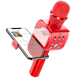 میکروفون بی سیم و هولدر گوشی جویروم Joyroom JR-MC3 Wireless Microphone with Mobile Holder