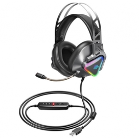 هدفون سیمی گیمینگ Remax RM-810 WarGod Usb RGB Gaming Headphone