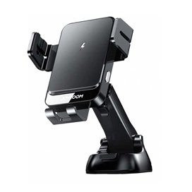 هولدر و شارژر وایرلس جویروم Joyroom Triaxial Electric Wireless Charger Car Holder JR-ZS219