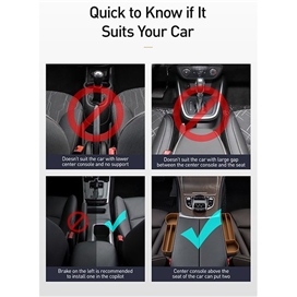 جعبه نظم دهنده داخل خودرو بیسوس Baseus Elegant Car Storage Box CRCWH-01