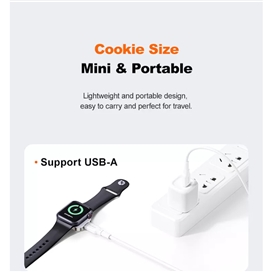 شارژر وایرلس پرتابل اپل واچ مک دودو مدل Mcdodo CH-2060 Portable Wireless Charger for Watch