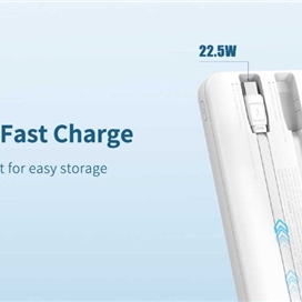 پاوربانک دو پورت 10000 فست شارژ رسی Recci Power Bank 10000mAh 22.5W RPB-P28