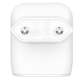 شارژر دیواری شارژ سریع USB-C 20 وات بلکین مدل WCA003vfWH