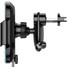 پایه نگهدارنده و شارژر وایرلس بیسوس Baseus Light Electric Car Holder Wireless Charger WXHW03-01