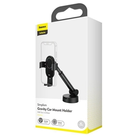 پایه نگهدارنده گوشی بیسوس Baseus Simplism Gravity Car Mount Holder SUYL-JY01