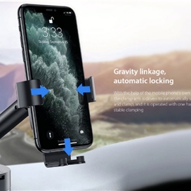 پایه نگهدارنده گوشی بیسوس Baseus Simplism Gravity Car Mount Holder SUYL-JY01