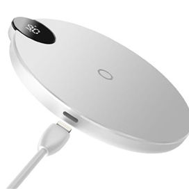 شارژر وایرلس 10 وات بیسوس Baseus Digital LED Display Wireless Charger WXSX-01