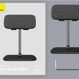 پایه نگهدارنده رومیزی تبلت بیسوس Baseus Indoorsy Youth Tablet Desk Stand SUZJ-01