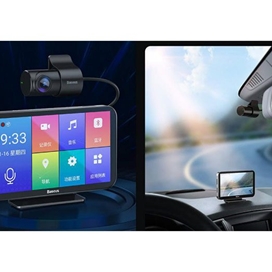 سیستم مولتی مدیا خودرو بیسوس Baseus Cloud Voice Car Video Recorder CRJLY01-01 دارای دوربین