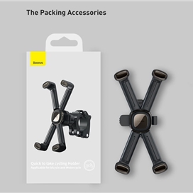 هولدر موبایل موتور و دوچرخه بیسوس Baseus Quick To Take Cycling Holder SUQX-01