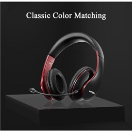 هدفون سیمی گیمینگ لنوو Lenovo P320 plus Office Wired Gaming Headphone دارای میکروفون