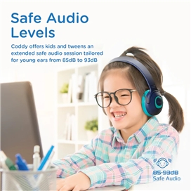هدفون بلوتوث مخصوص کودکان پرومیت مدل  CODDY.AQA