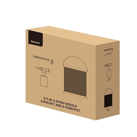 کیت 3تایی شست و شوی خودرو بیسوس Baseus Dual Power Portable Electric Car Wash Nozzle CPBD000001