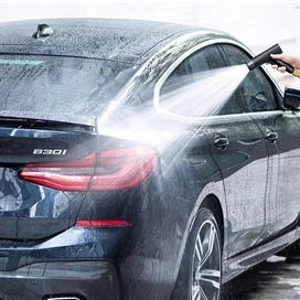 شلنگ و نازل کارواش Baseus GF4 Horticulture Watering Spray Nozzle CPYY010101 طول 15 متری