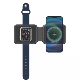 شارژر وایرلس 3 کاره رسی RECCI RCW-13 3 IN 1 15W WIRELESS CHARGER