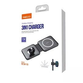 شارژر وایرلس 3 کاره رسی RECCI RCW-13 3 IN 1 15W WIRELESS CHARGER
