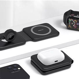 شارژر وایرلس 3 کاره رسی RECCI RCW-13 3 IN 1 15W WIRELESS CHARGER