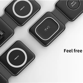 شارژر وایرلس 3 کاره رسی RECCI RCW-13 3 IN 1 15W WIRELESS CHARGER