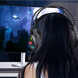 هدفون سیمی گیمینگ لنوو Lenovo Thinkplus G80B