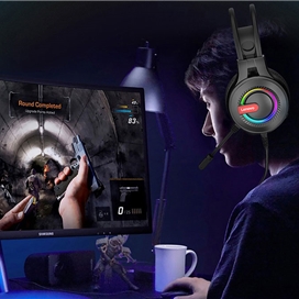 هدفون سیمی گیمینگ لنوو Lenovo Thinkplus G80B