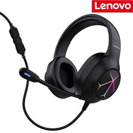 هدفون سیمی گیمینگ لنوو Lenovo ThinkPlus G60A Wired RGB Gaming Headphone