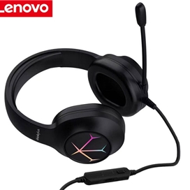 هدفون سیمی گیمینگ لنوو Lenovo ThinkPlus G60A Wired RGB Gaming Headphone