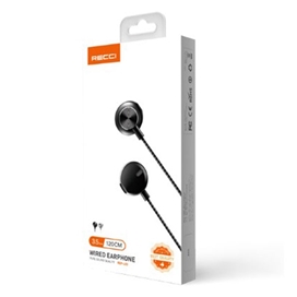 هندزفری سیمی با جک 3.5 میلی‌متری رسی RECCI REP-L03 In-Ear Wired Earphones