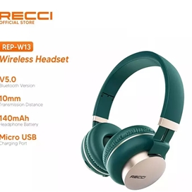 هدفون بیسیم گیمینگ رسی Recci rep-w13 wireless gaming headset