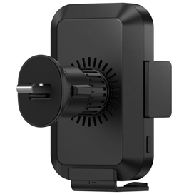 هولدر موبایل خودرو و شارژر وایرلس 15 وات بیسوس Baseus Halo Electric Wireless Charging Car Mount SUDD000001