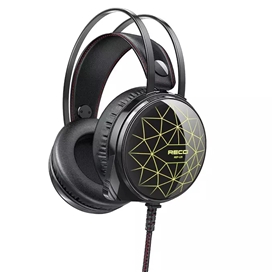 هدفون سیمی گیمینگ با جک 3.5 میلی‌متری رسی Recci REP-L20 Wired Gaming Headphone