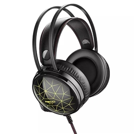 هدفون سیمی گیمینگ با جک 3.5 میلی‌متری رسی Recci REP-L20 Wired Gaming Headphone