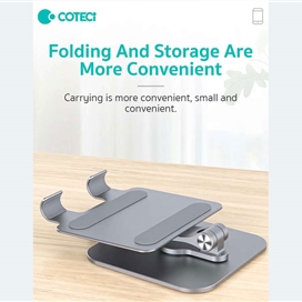 هولدر رومیزی تبلت و موبایل کوتتسی Coteetci SD-56 Rotating Plate bracket 51015