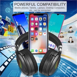 هدفون بلوتوث باوین Bavin BH26 Wireless Over-Ear Headphone رم خور