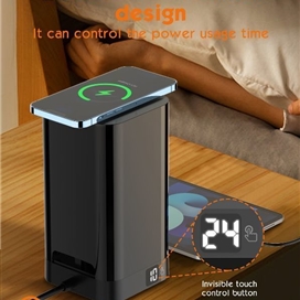 چند راهی برق 3 در 1 الدینیو 2500 وات LDNIO TOWER 3 in 1 Power Extension Cord SKW6457