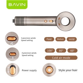 سشوار باوین Bavin F833 توان 1500 وات
