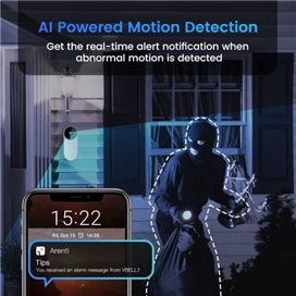 زنگ در هوشمند آرنتی Arenti Laxihub BellCam 1080p Battery Video Doorbell همراه با کارت حافظه