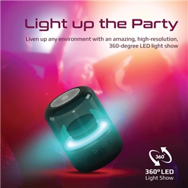 اسپیکر بلوتوثی قابل حمل پرومیت  مدل GLITZ.BLACK