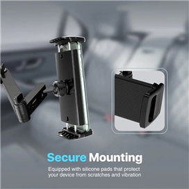 پایه نگهدارنده گوشی موبایل پرومیت مدل TRIPMOUNT مناسب سرنشینان عقب