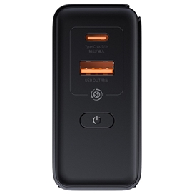 پاوربانک 10000 و شارژر دیواری بیسوس Baseus Power Station 4 PPHD010001 87W CN توان 87 وات با کابل