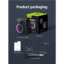 اسپیکر بلوتوثی قابل حمل زیلوت مدل P8