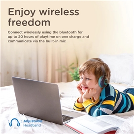 هدفون بلوتوث مخصوص کودکان پرومیت مدل  CODDY.AQA