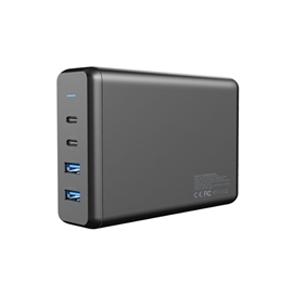 هاب شارژر 4 پورت پاورولوژی Powerology power terminal P156PDQCUKBK توان 156 وات