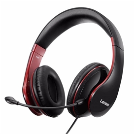 هدفون سیمی گیمینگ لنوو Lenovo P320 plus Office Wired Gaming Headphone دارای میکروفون