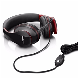 هدفون سیمی گیمینگ لنوو Lenovo P320 plus Office Wired Gaming Headphone دارای میکروفون