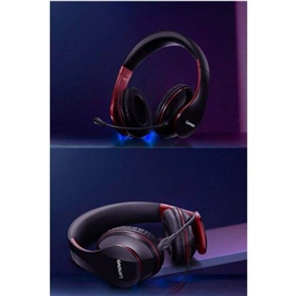 هدفون سیمی گیمینگ لنوو Lenovo P320 plus Office Wired Gaming Headphone دارای میکروفون