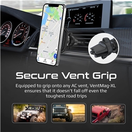 پایه نگهدارنده مغناطیسی گوشی موبایل پرومیت مدل VENTMAG-XL با امکان اتصال به دریچه هوا