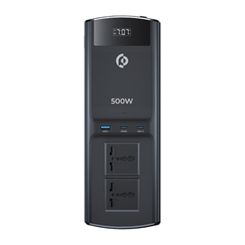 چند راهی پاورولوژی Powerology Universal Multi-Port Car Inverter PCCSR008 توان 500 وات