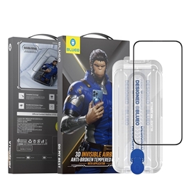 گلس فول BLUEO 3D Invisible Airbag Anti Broken Tempered مناسب برای Apple iPhone 15 plus