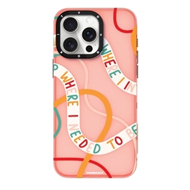قاب YOUNGKIT یانگکیت Pink Blushing Ginger Series Apple iphone مناسب برای Apple iPhone 14